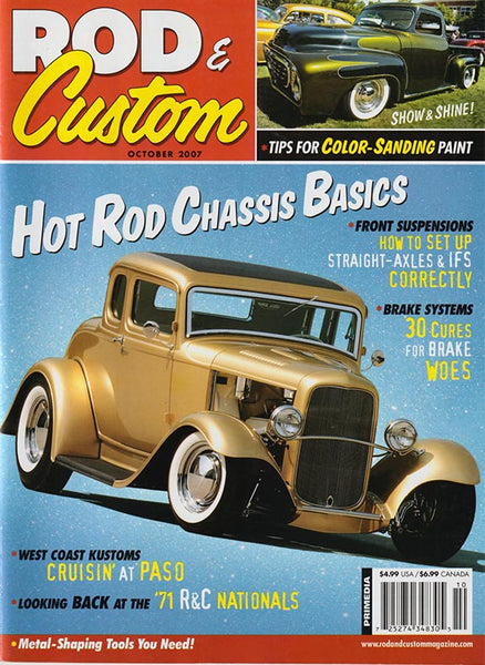 October 2007 Rod & Custom Magazine