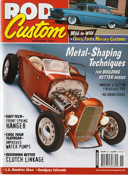November 2007 Rod & Custom Magazine