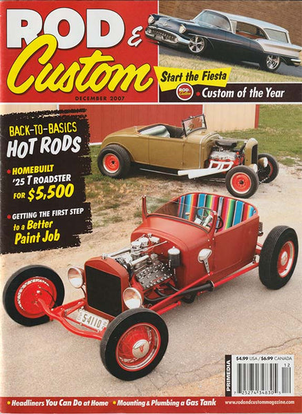 December 2007 Rod & Custom Magazine