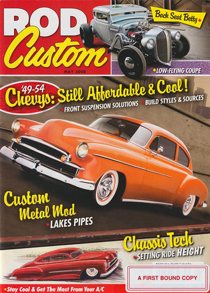 May 2008 Rod & Custom Magazine