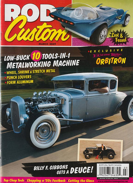 March 2009 Rod & Custom Magazine