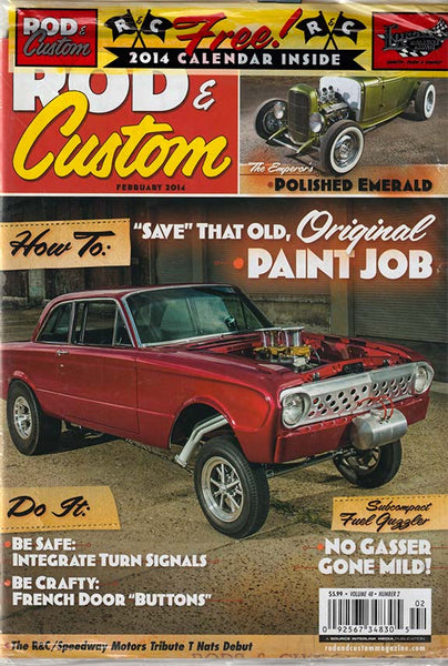 February 2014 Rod & Custom Magazine