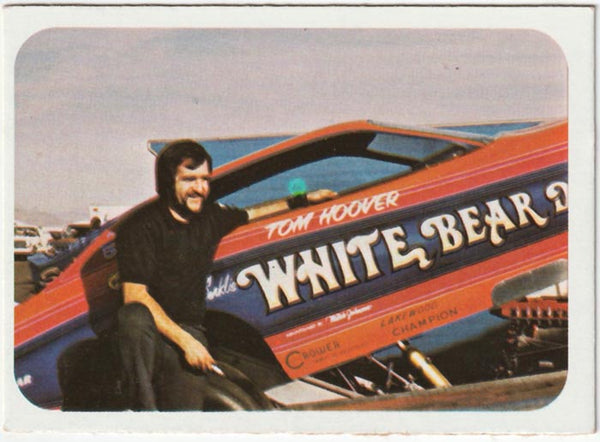 AHRA Race USA Trading Card #16 Tom Hoover White Bear Dodge Funny Car
