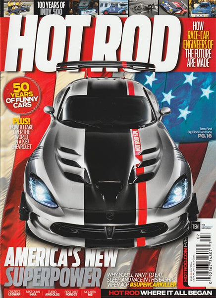 July 2016 Hot Rod Magazine
