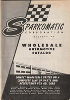 Sparkomatic Corporation Wholesale Automotive Catalog 1960