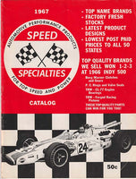 Original 1967 Speed Specialties Pats Catalog