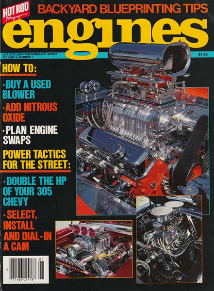 1986 Hot Rod Magazine Engines Volume 2, Number 1