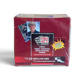1991 Pro Set NHRA Drag Racing Cards Unopened Box front