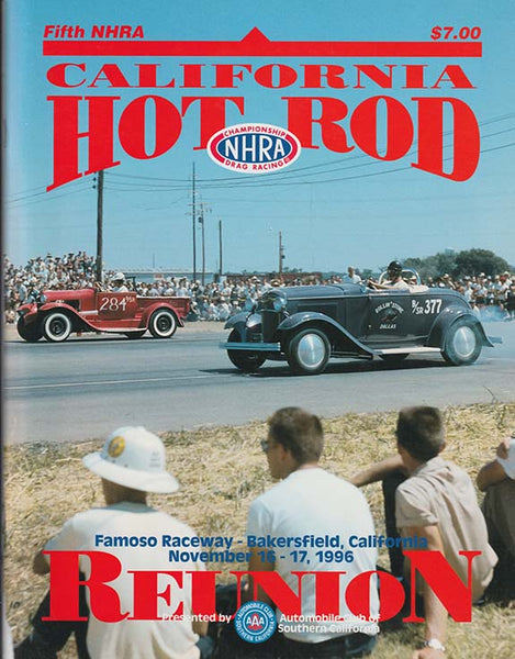 1996 California Hot Rod Reunion Program