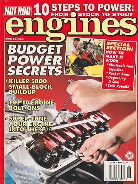 1996 Hot Rod Magazine Engines