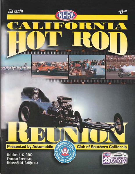 2002 California Hot Rod Reunion Program