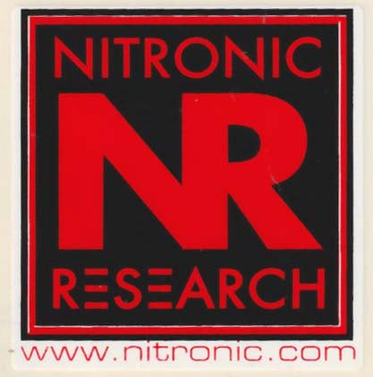 Nitronic Research Sticker