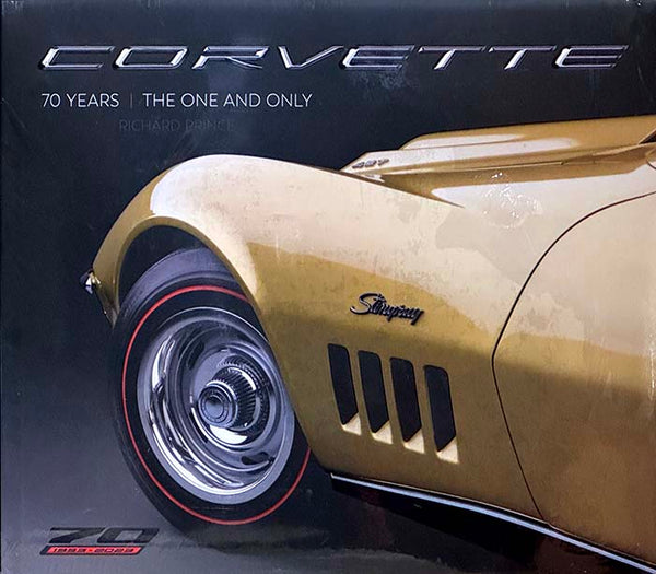 Corvette 70 Years: The One and Only - Hardcover Book