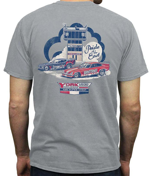 York Dragway 30 Shootout T-Shirt Back