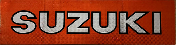 Vintage 1970's Suzuki Sticker