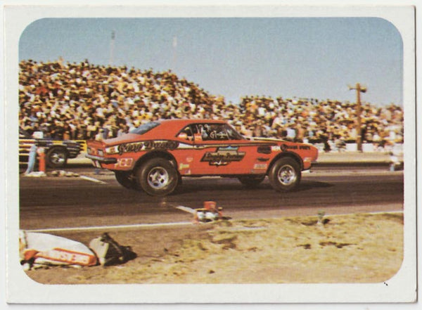 AHRA Race USA Trading Card #24 Gene Dunlap 1967 Camaro