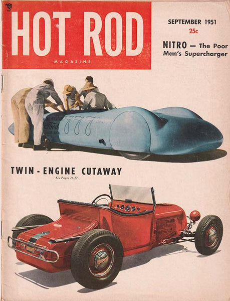 September 1951 Hot Rod Magazine