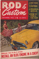 September 1953 Rod & Custom Magazine