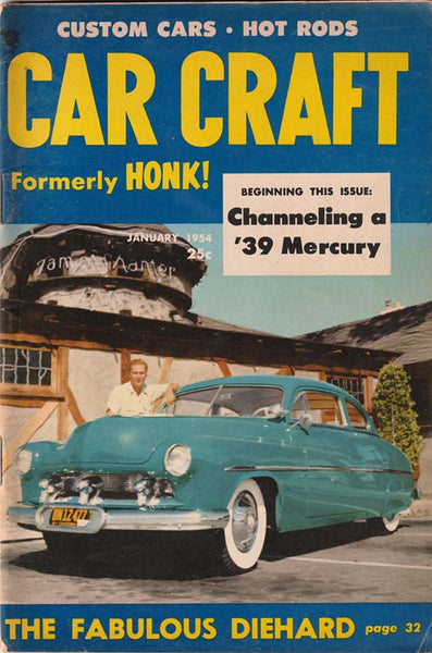 January 1954 Car Craft Magazine