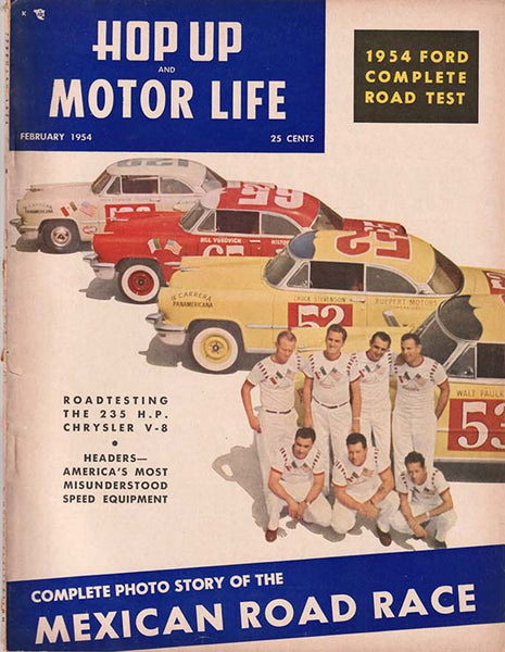 February 1954 Hop Up and Motor Life