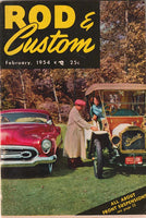 February 1954 Rod & Custom Magazine