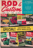 April 1954 Rod & Custom Magazine