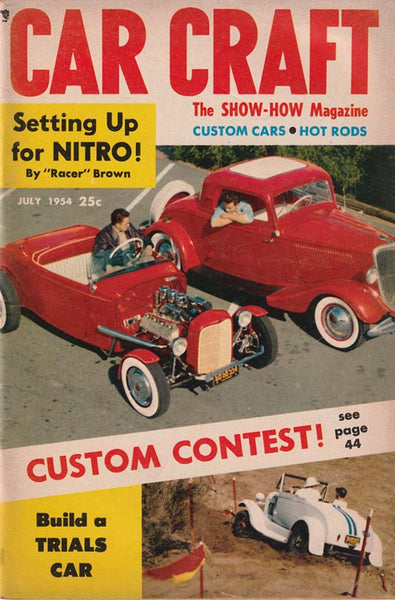 July 1954 Car Craft Magazine