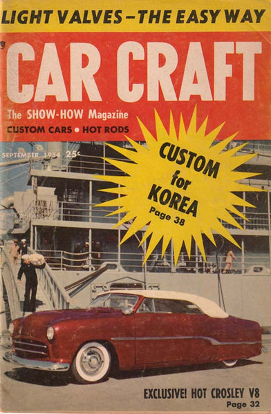 September 1954 Car Craft Magazine