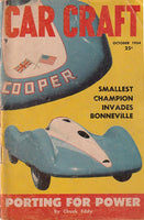 October 1954 Car Craft Magazine
