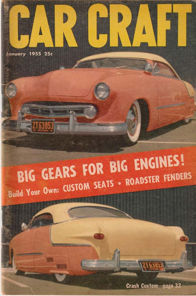 January 1955 Car Craft Magazine
