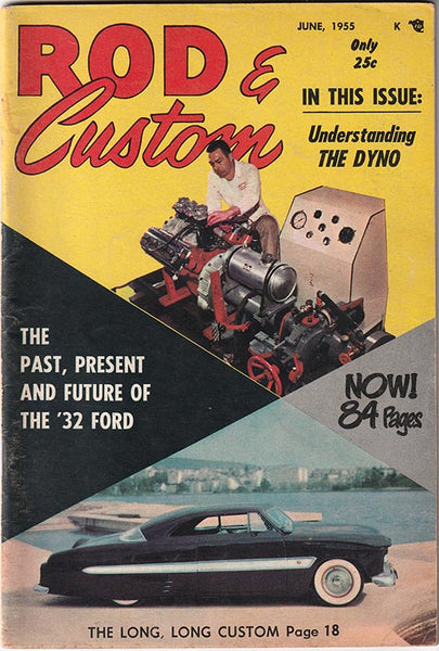 June 1955 Rod & Custom Magazine