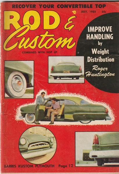 July 1955 Rod & Custom Magazine