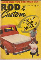 August 1955 Rod & Custom Magazine