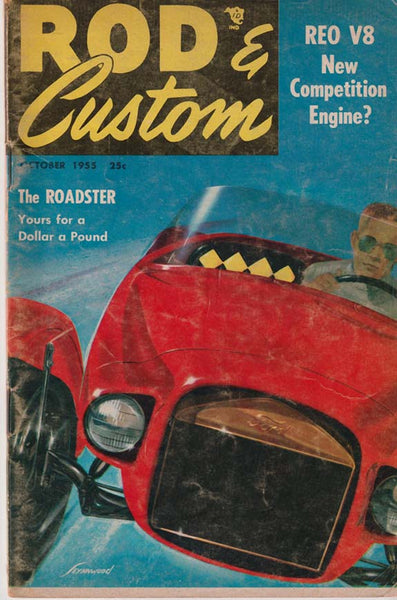 October 1955 Rod & Custom Magazine