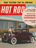 December 1955 Hot Rod Magazine