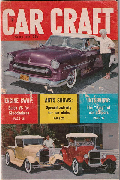 March 1957 Car Craft Magazine