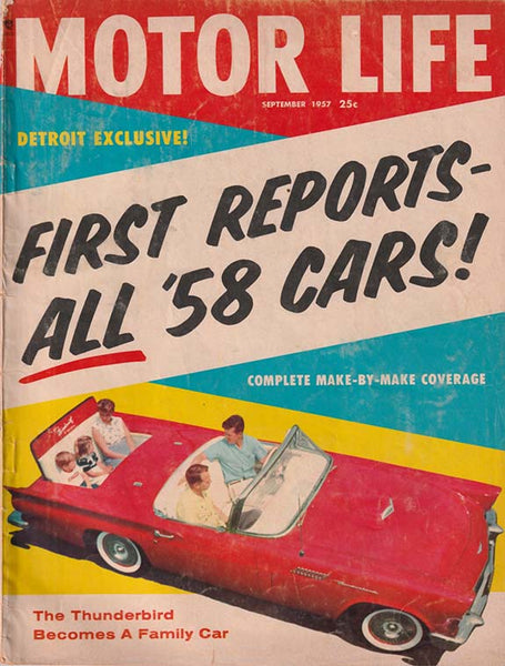 September 1957 Motor Life Magazine