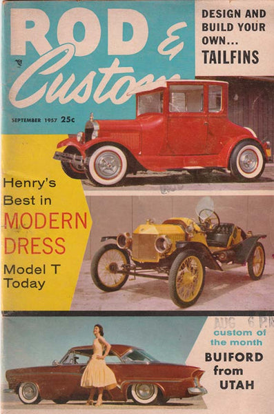 September 1957 Rod & Custom Magazine