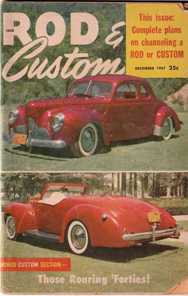 December 1957 Rod & Custom Magazine
