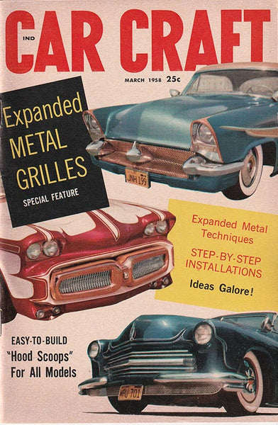 March 1958 Car Craft Magazine