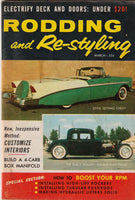 March 1958 Rodding and Re-styling Magazine