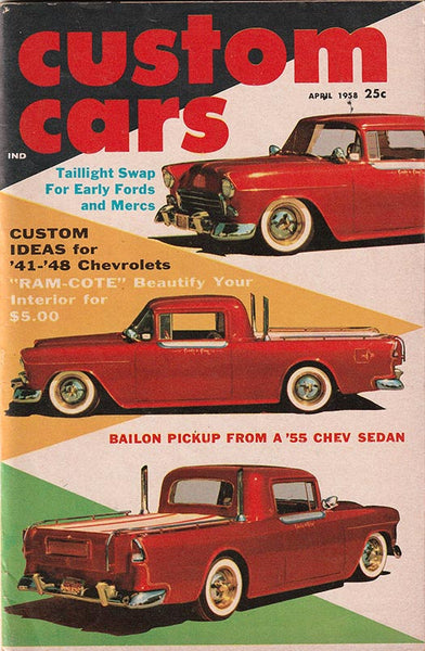 April 1958 Custom Cars Magazine