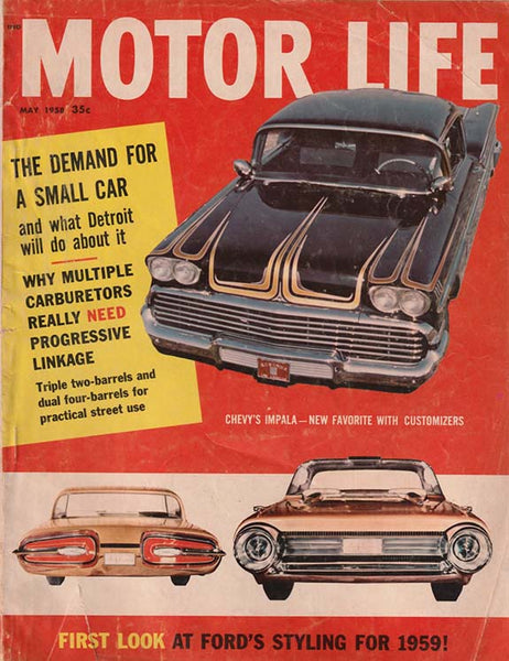 May 1958 Motor Life Magazine