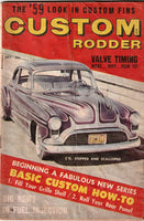 October 1958 Custom Rodder Magazine