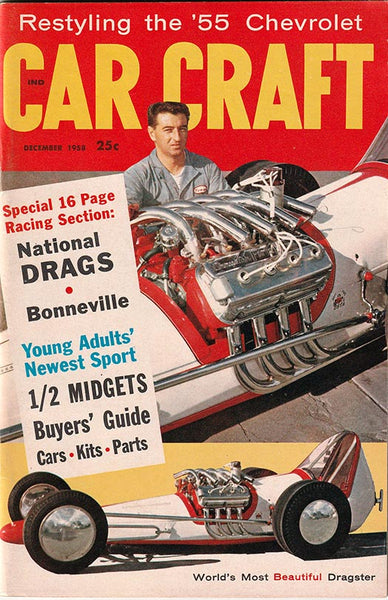 December 1958 Car Craft Magazine