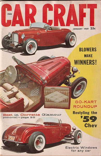 January 1959 Car Craft Magazine