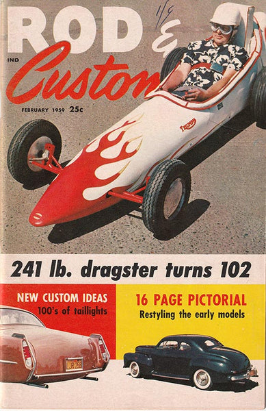 February 1959 Rod & Custom Magazine