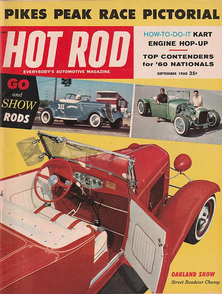 September 1960 Hot Rod Magazine