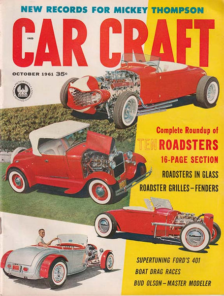October 1961 Car Craft Magazine