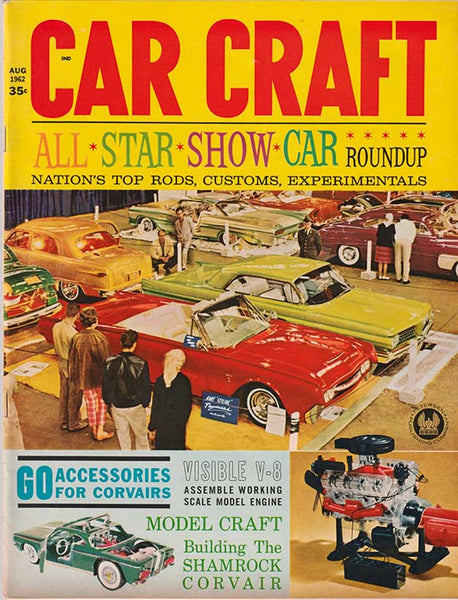 August 1962 Car Craft Magazine